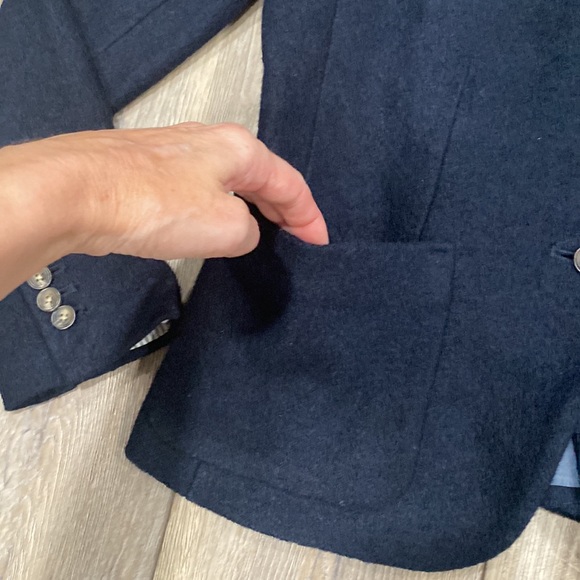 GAP The Academy Blazer 2 Button Lined Cotton Wool Blend Sz 6 - Picture 10 of 16